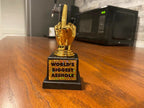 World's Biggest AHO*E Trophy – Hilarious Middle Finger Gag Gift! 🏆🖕😂**