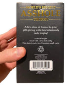 World's Biggest AHO*E Trophy – Hilarious Middle Finger Gag Gift! 🏆🖕😂**