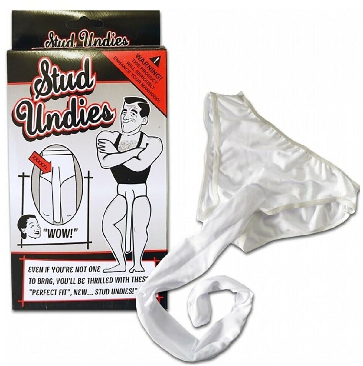 🍆 Stud Undies – Hilarious Gag Gift for the Well-Endowed!