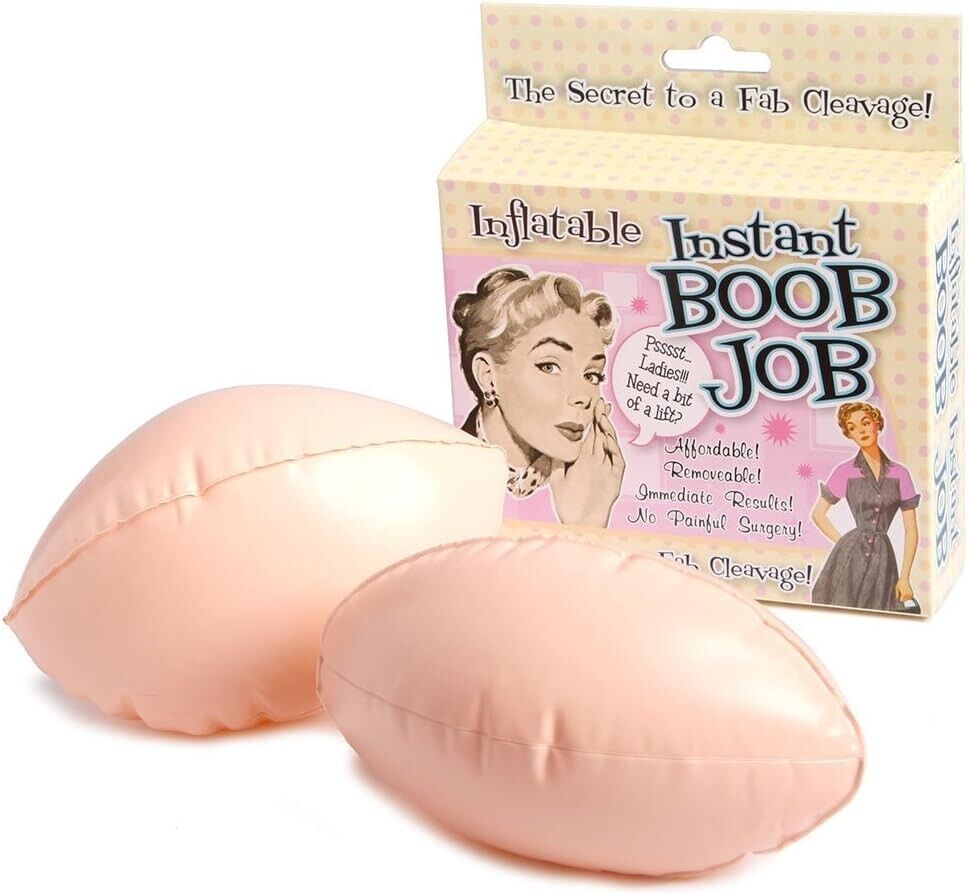 🎈 Instant Boob Job – Inflatable Gag Bust Enhancer