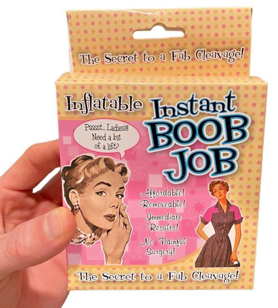 🎈 Instant Boob Job – Inflatable Gag Bust Enhancer