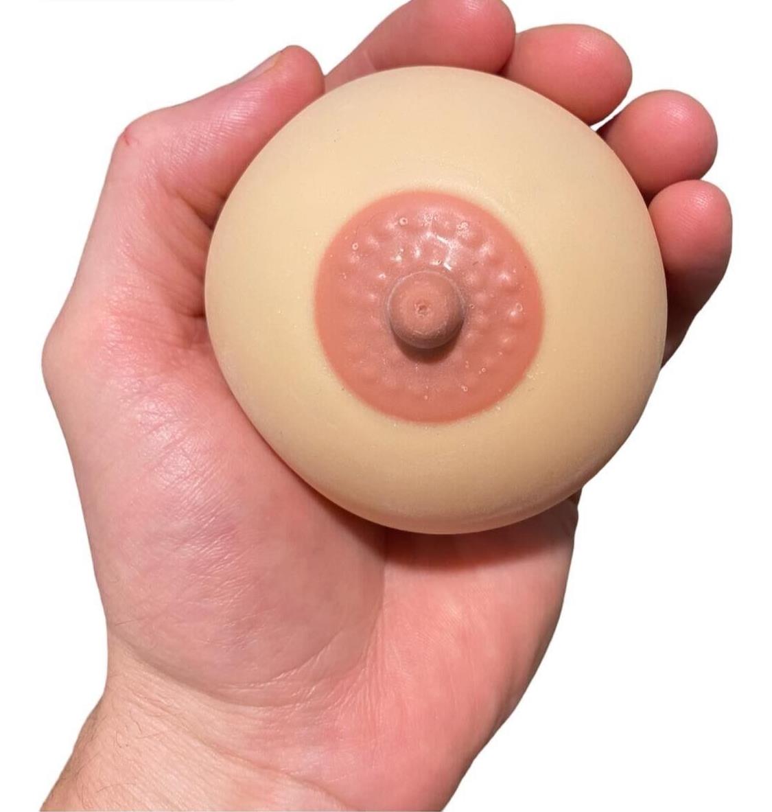 😮‍💨 Stress Boobs – 2-Pack Gel-Filled Gag Stress Balls