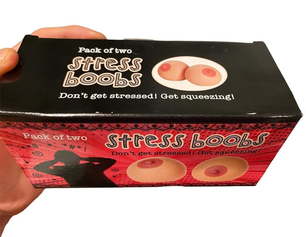 😮‍💨 Stress Boobs – 2-Pack Gel-Filled Gag Stress Balls