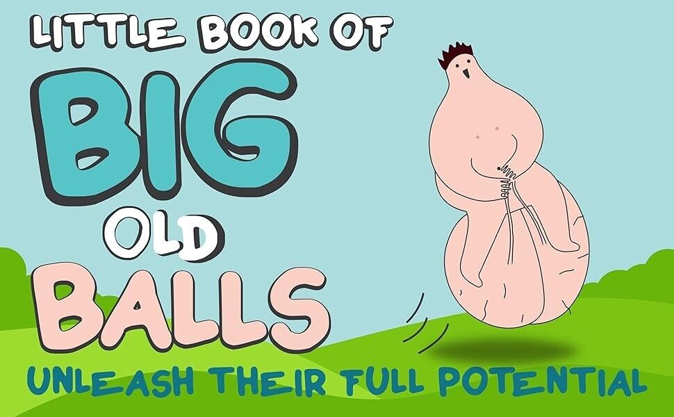 Little Book of Big Old Balls – Hilarious Gag Gift Book for Him 🎾📚🤣