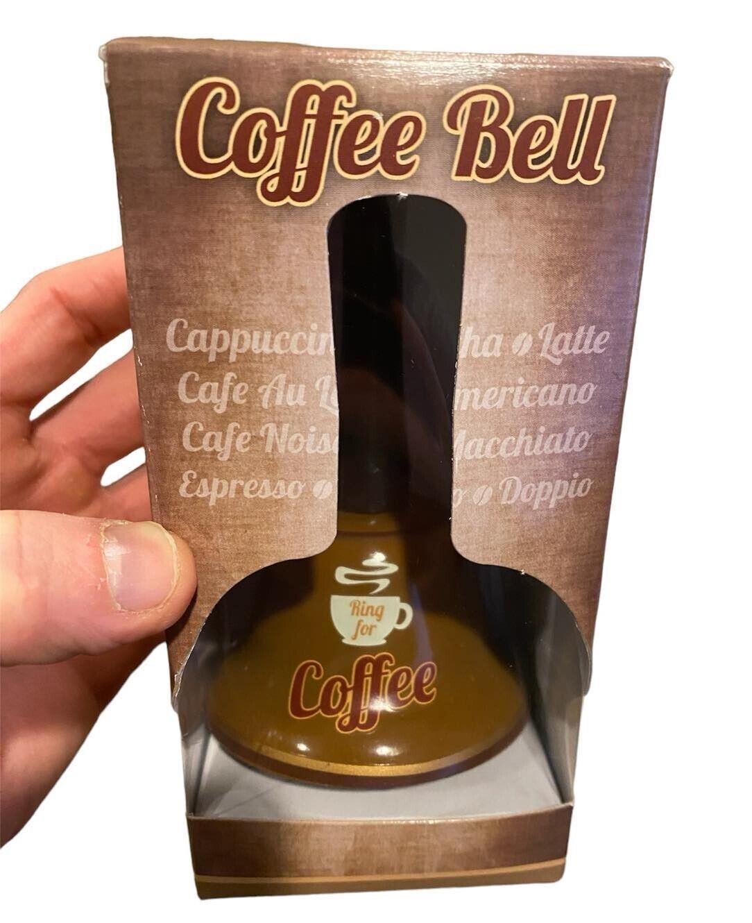 ☕ Coffee Hand Bell – Ring for Coffee in Style!
