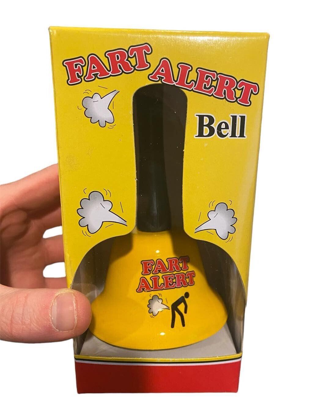 Fart Alert Hand Bell – Hilarious Gag Gift & Desktop Warning System! 💨🔔