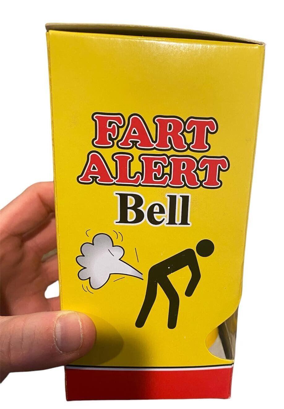 Fart Alert Hand Bell – Hilarious Gag Gift & Desktop Warning System! 💨🔔