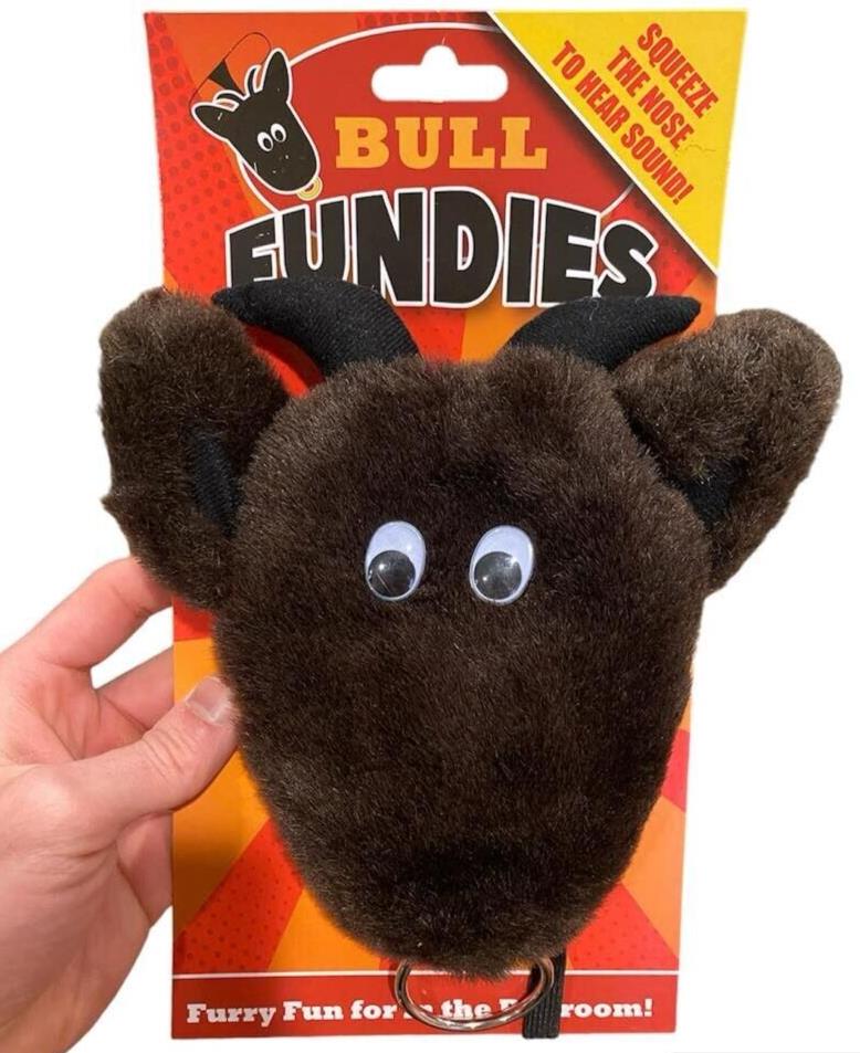 🐂 Bull Fundies – Sound-Activated Gag Thong for Men