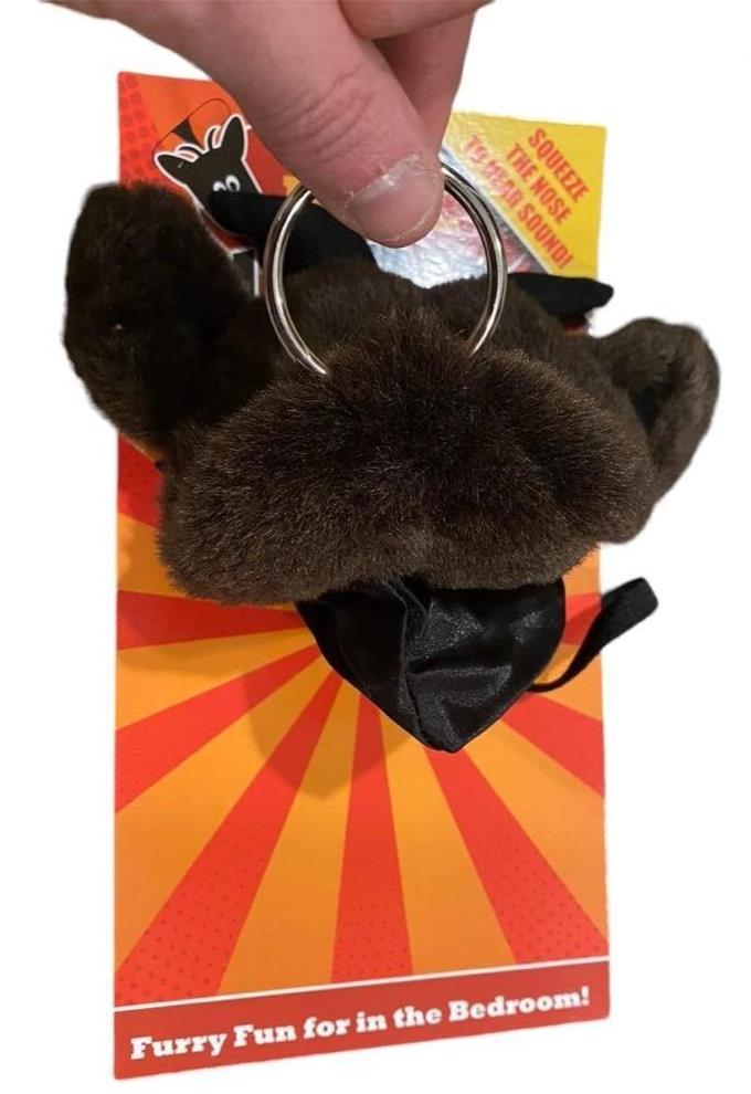 🐂 Bull Fundies – Sound-Activated Gag Thong for Men