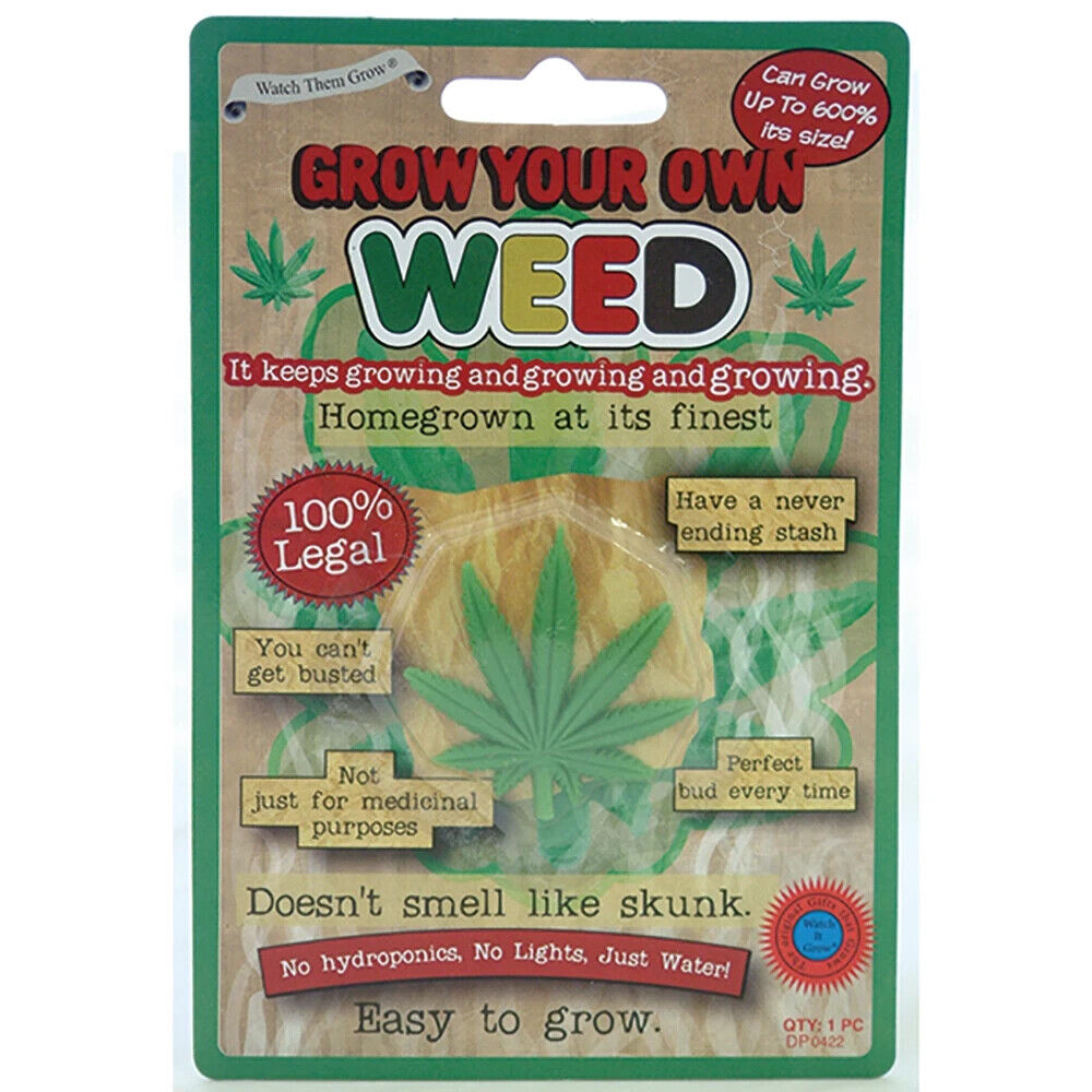 🌿 Grow Your Own Weed – Legal. Hilarious. Reusable.
