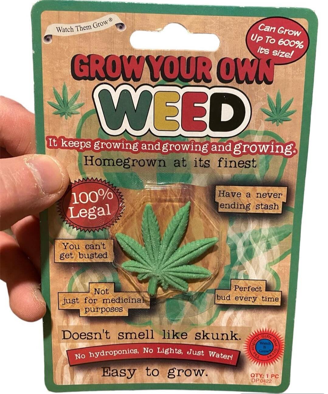 🌿 Grow Your Own Weed – Legal. Hilarious. Reusable.