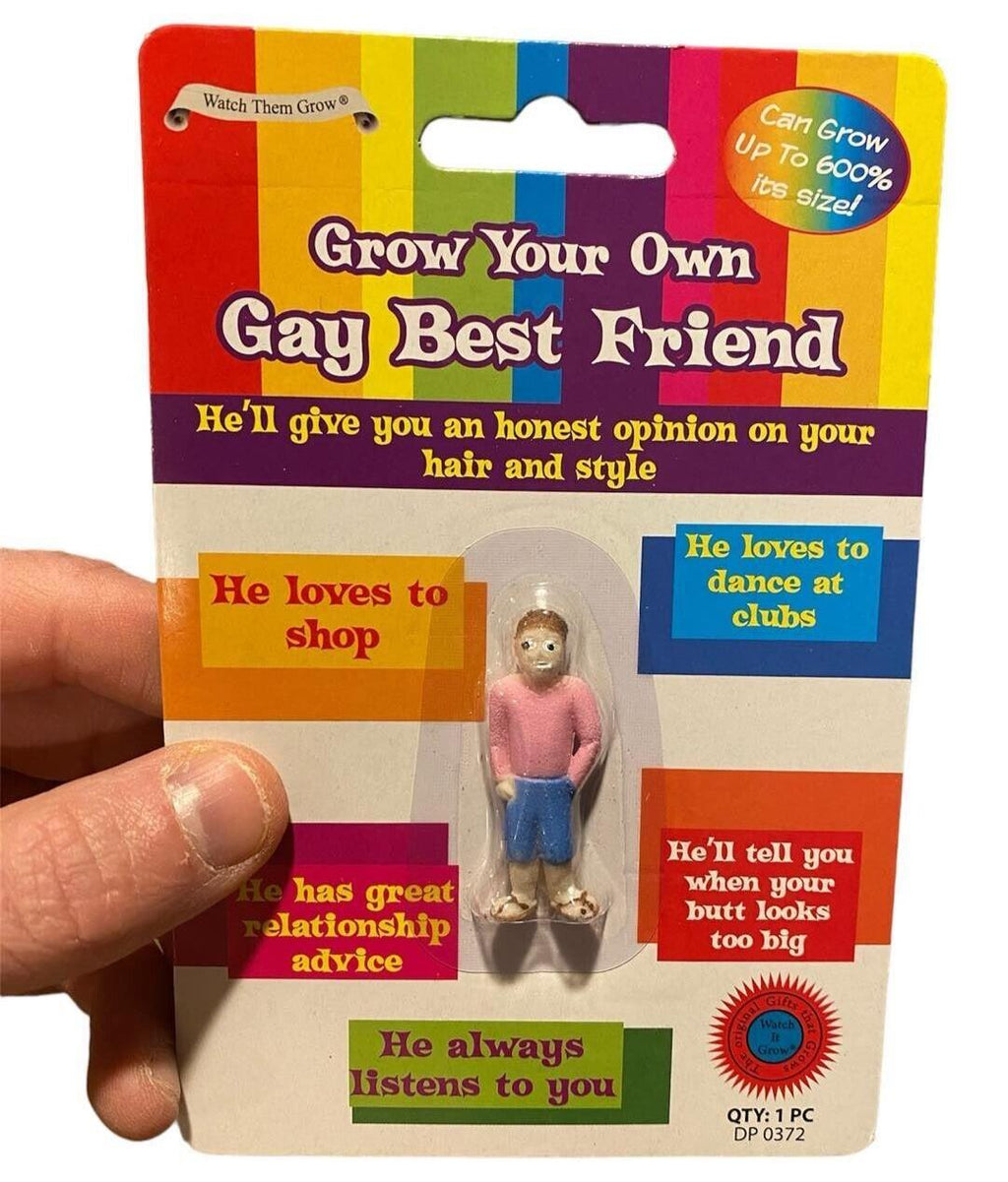 🌈 Grow Your Own Gay Best Friend – Hilarious Reusable Gag Gift