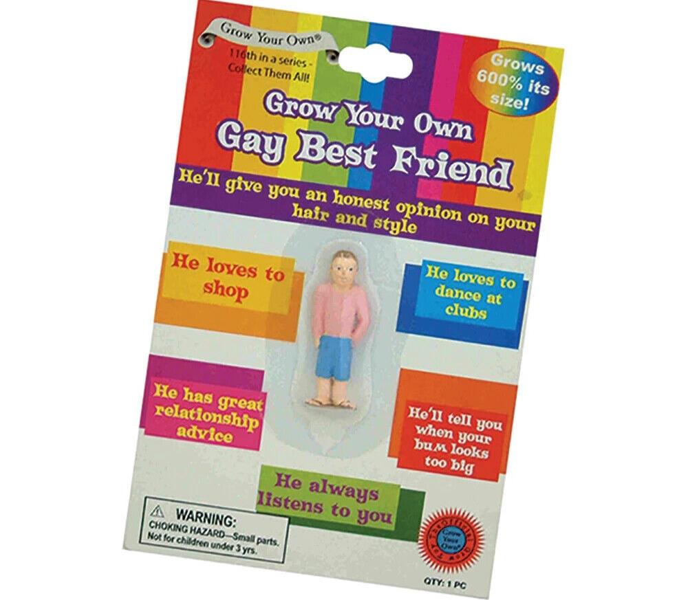 🌈 Grow Your Own Gay Best Friend – Hilarious Reusable Gag Gift