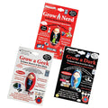 Grow a Nerd, Geek & Dork – Expandable Gag Gift Trio Set (3-Pack) 🤓🎓💦
