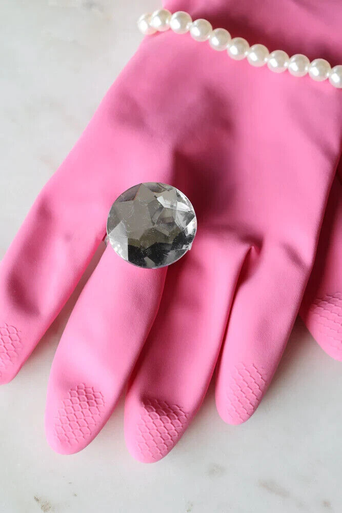 💅 "DIRTY BITCH" Glam Gloves – The Sassiest Way to Scrub