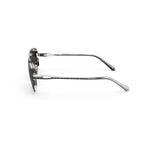 Pilot Sunglasses // Silver