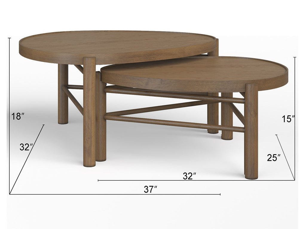 Hadleigh - Nesting Cocktail Table