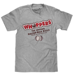 Whoppers The Original Malted Milk Ball T-Shirt - Athletic Heather