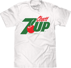 Cherry 7UP Soda T-Shirt - White
