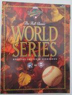 Lot of 3 1993 World Series Game Programs Toronto Blue Jays vs. Phillies 157734