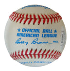 Max Manning Autographed OAL Baseball Negro League Newark Eagles JSA 179802