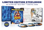 Back to the Future Limited Edition Steelbook (4K Ultra HD + Blu-ray™ + Digital Code) [2025]