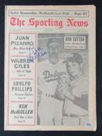 Don Sutton HOF Signed May 14, 1966 The Sporting News Newspaper PSA/DNA 184622