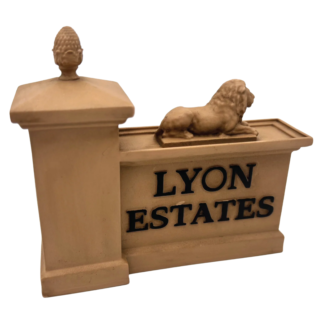Back to the Future - Lyon Estates Gate Scaled Prop Replica