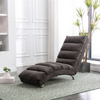 Massage Chaise Lounge Indoor, Ergonomic Electric Massage Lounger