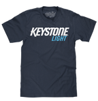 Keystone Light Beer T-Shirt - Navy Blue