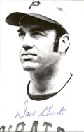 Dave Giusti Pirates Signed/Autographed 3x5  Photo 178259