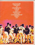 1970 ALCS Orioles V. Twins Official Baseball Program 128926