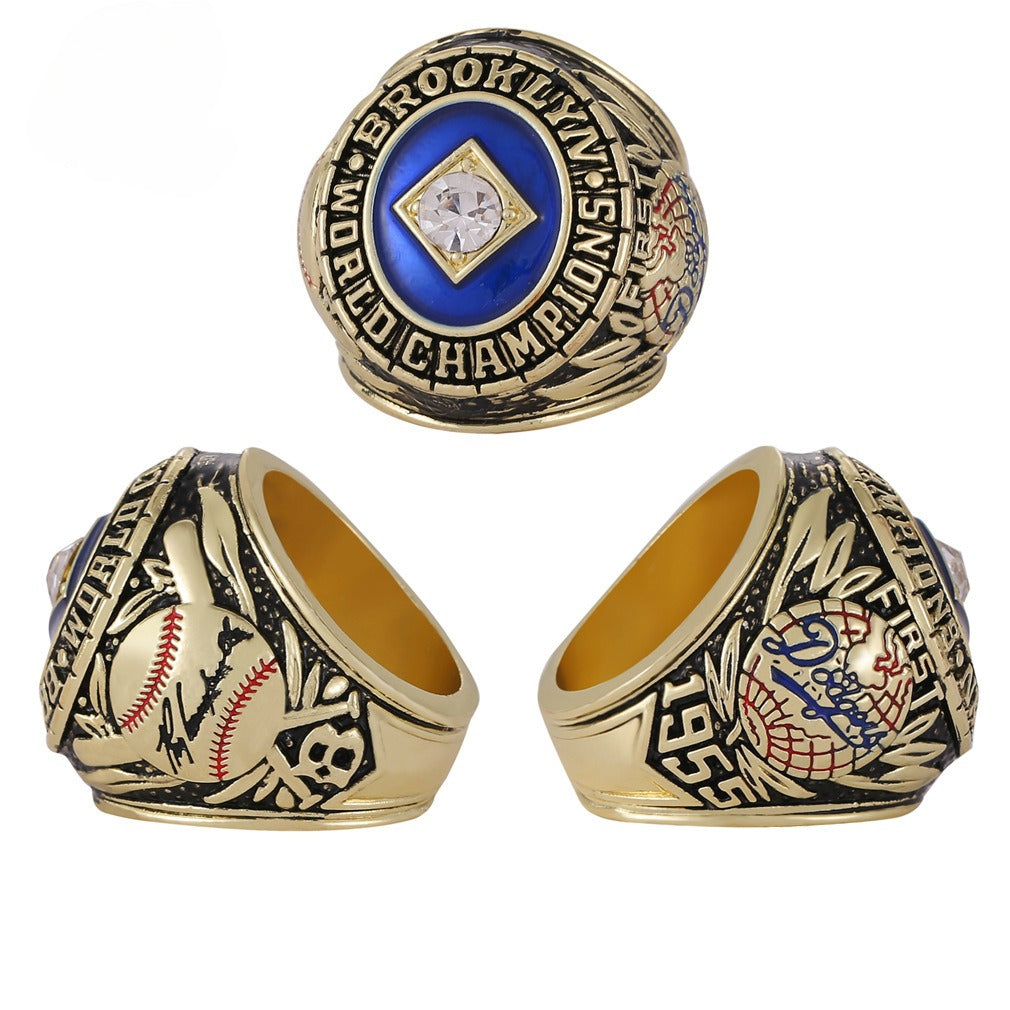 Los Angeles Dodgers World Series Championship Rings Set -Baseball Fan Gift & Memorabilia