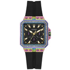 Guess Women's Libra Black Silicone