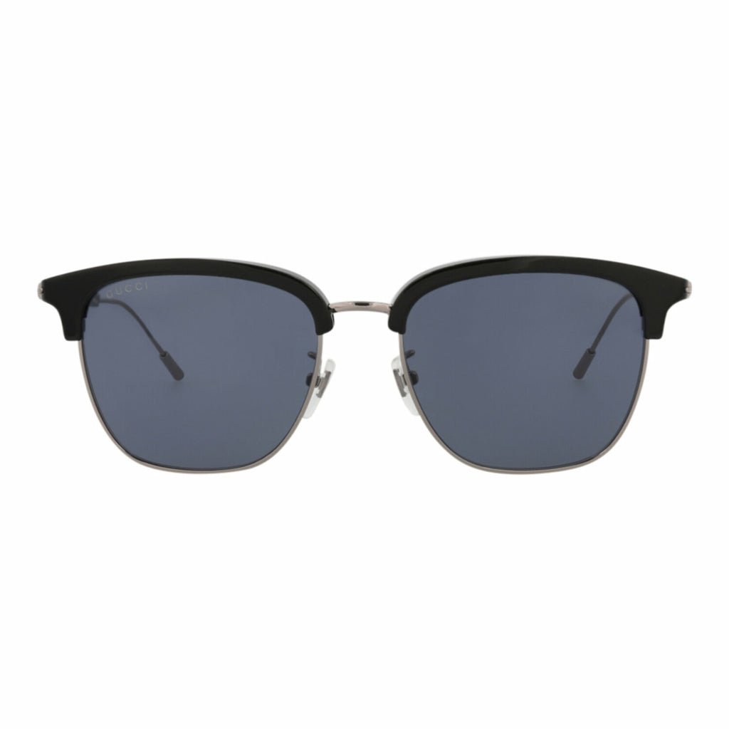 Gucci // Unisex // Novelty Sunglasses // Black Ruthenium + Blue