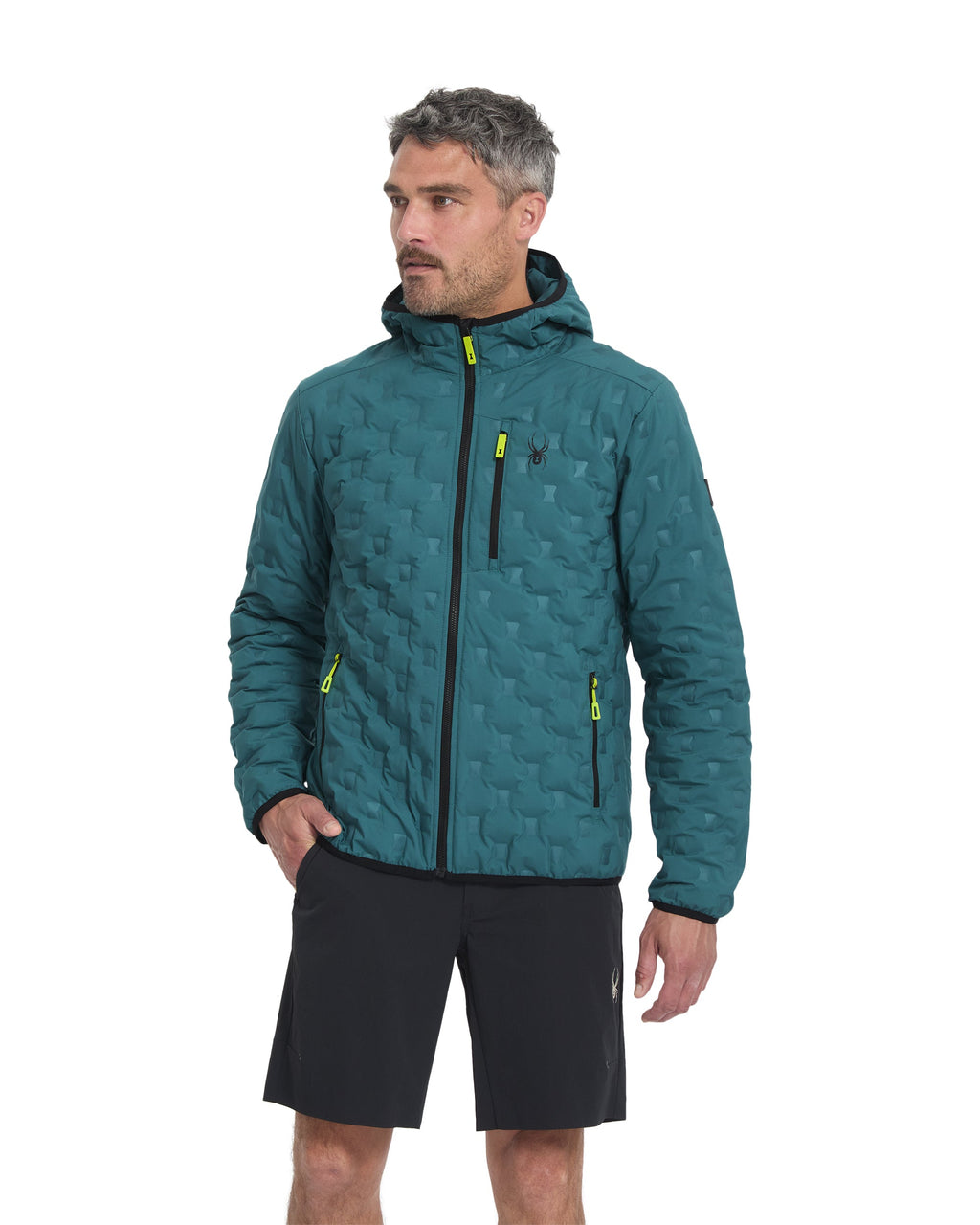 SPYDER Men's Zenith Hooded Down Jacket