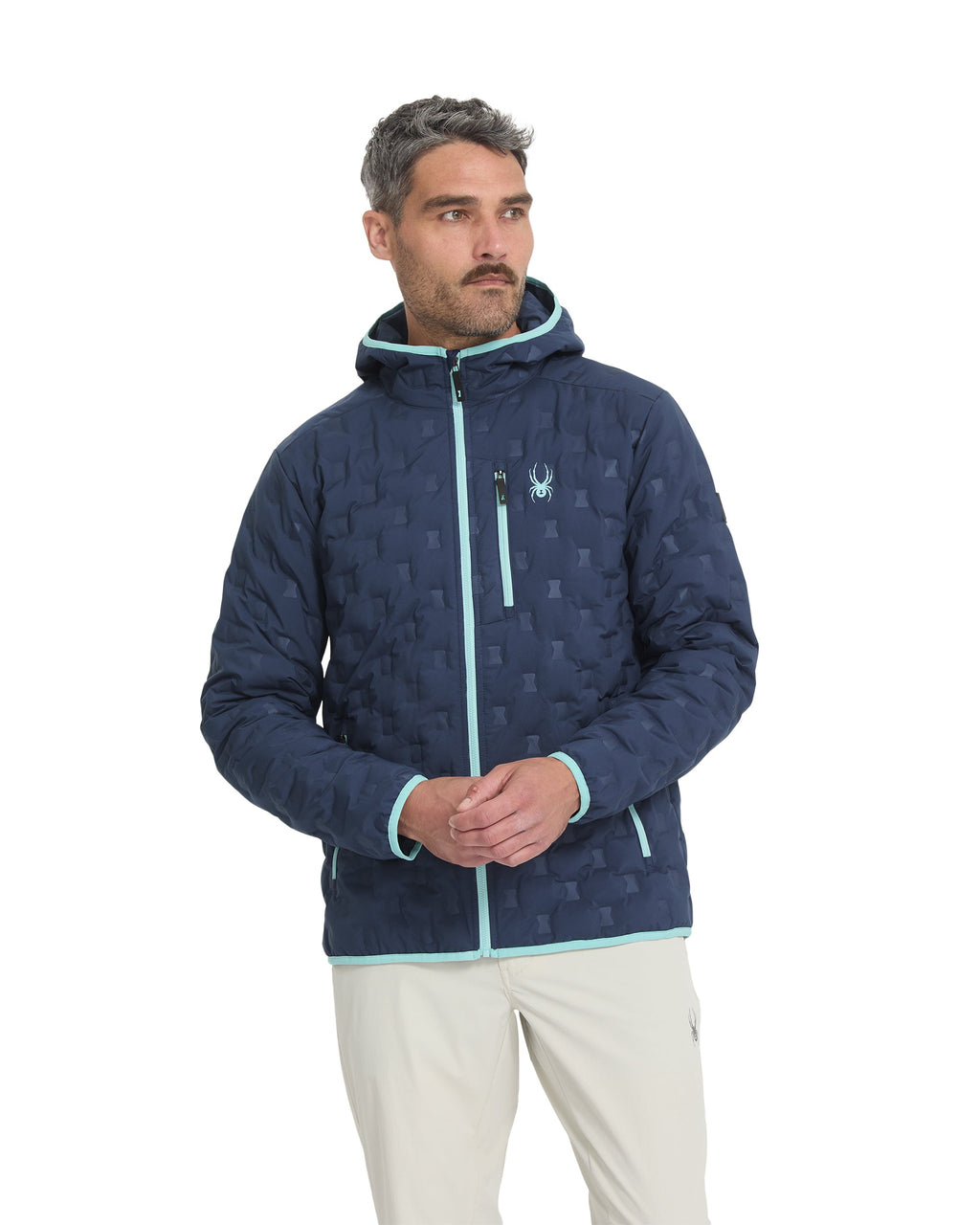 SPYDER Men's Zenith Hooded Down Jacket