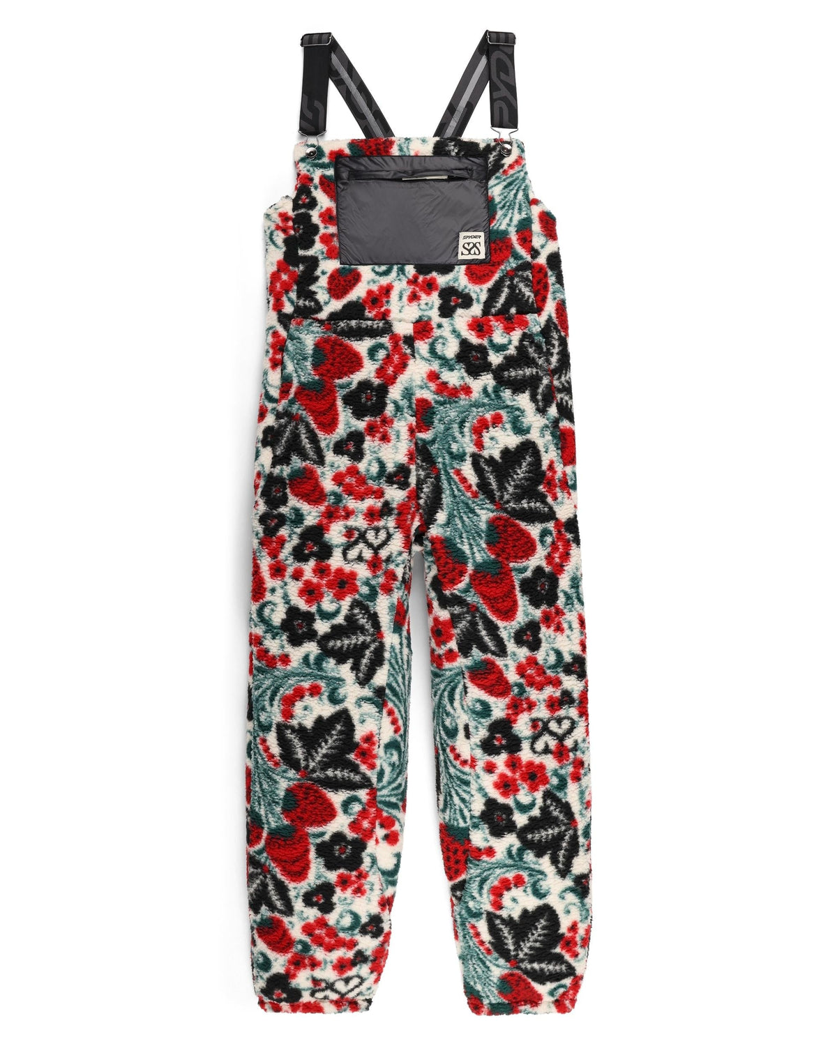 SPYDER Women's Society Fleece Overalls - Society Racing