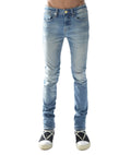 Strat Super Skinny Jeans in Light Sand Blue