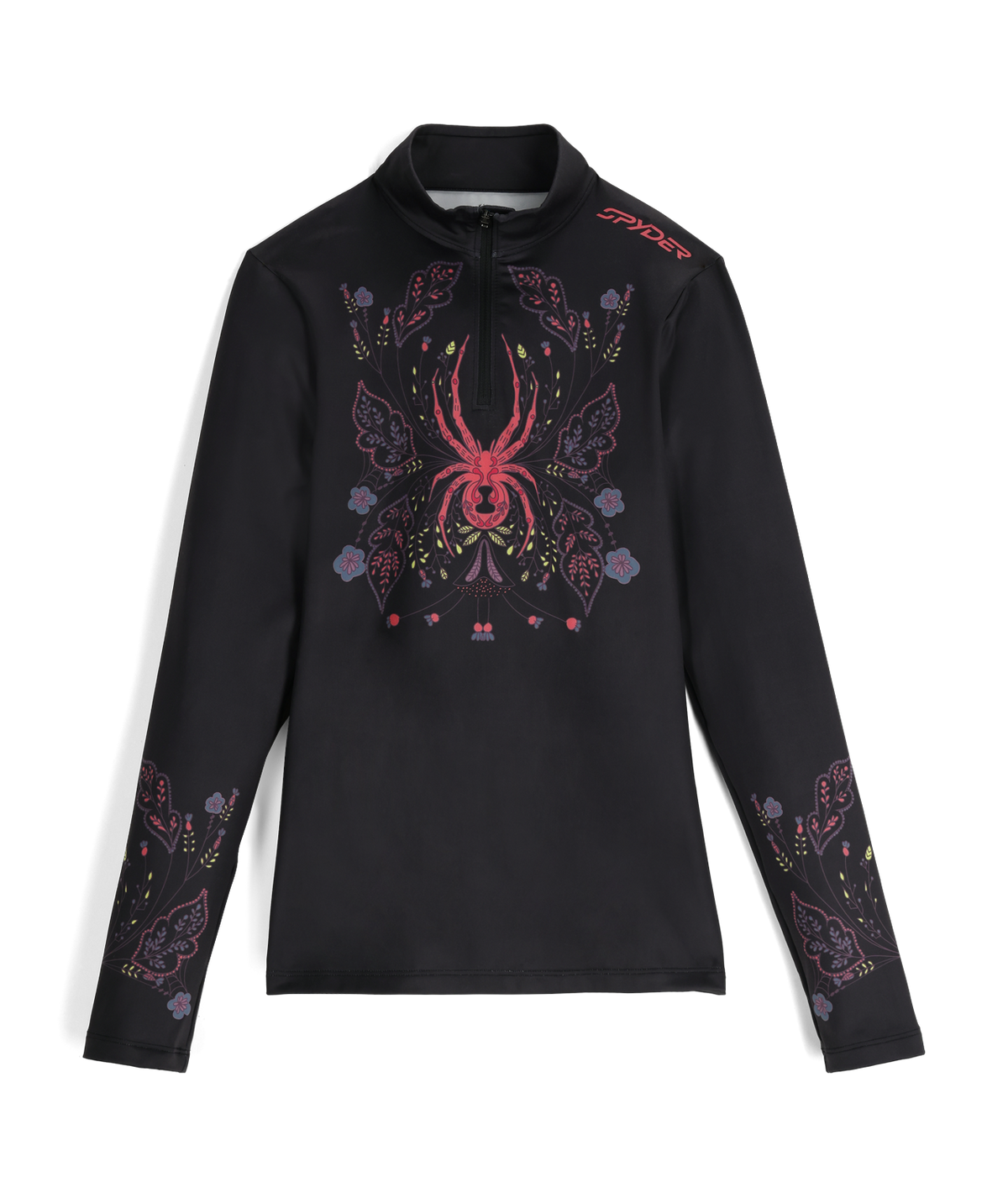 SPYDER Women's Vivid Half Zip T-Neck