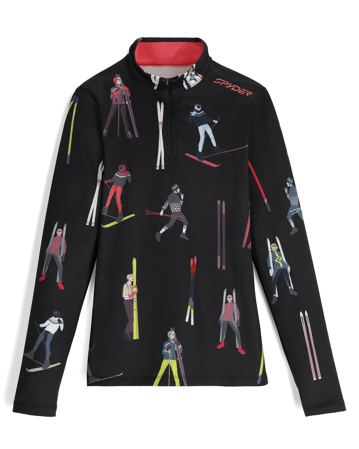 SPYDER Women's Vivid Half Zip T-Neck