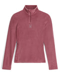 SPYDER Womens Shimmer Bug Half Zip T-Neck