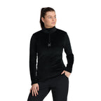 SPYDER Womens Shimmer Bug Half Zip T-Neck