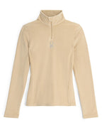 SPYDER Womens Shimmer Bug Half Zip T-Neck