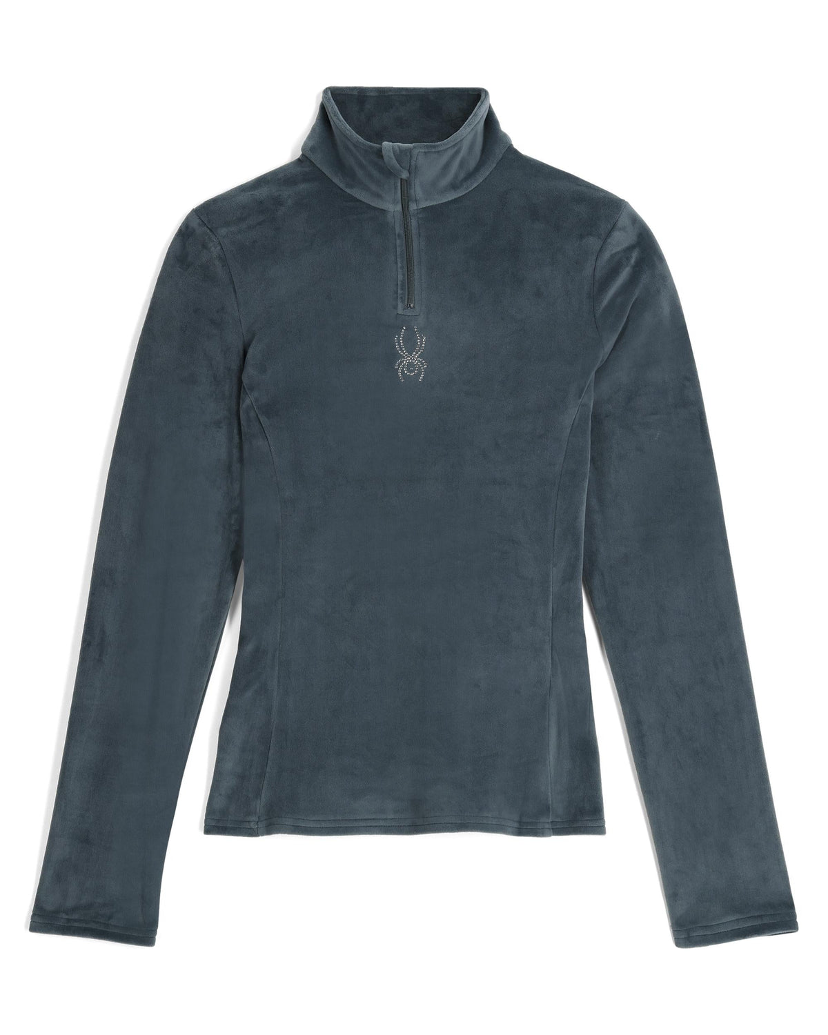 SPYDER Womens Shimmer Bug Half Zip T-Neck
