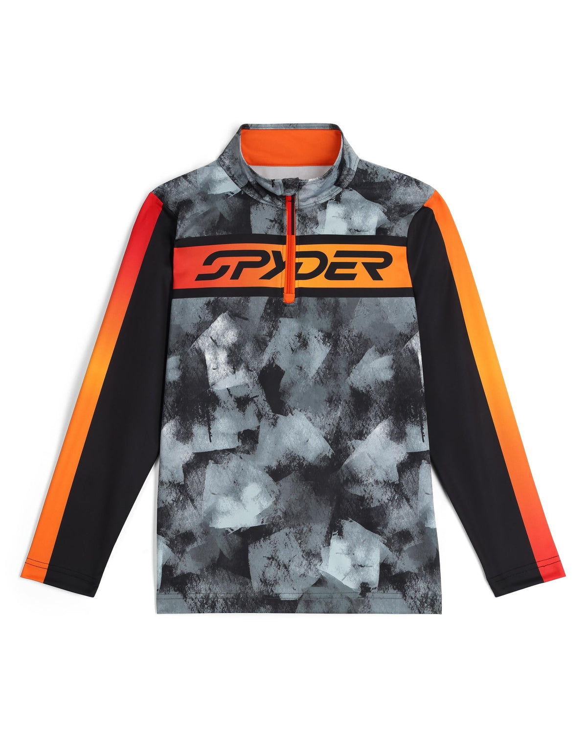 SPYDER Boys Jacobs Half Zip T-Neck