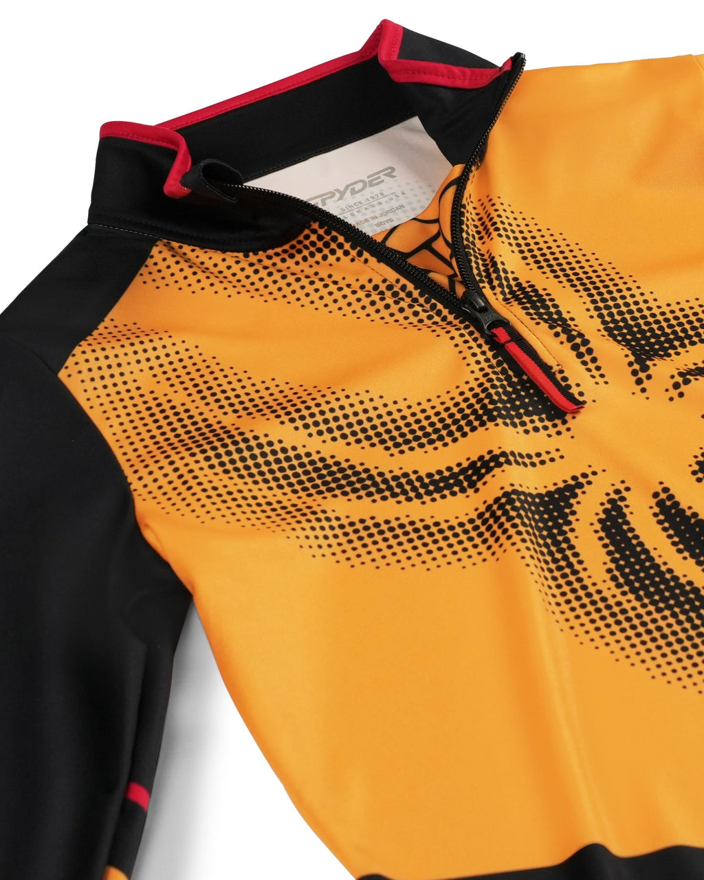 SPYDER Boys' Ryder Half Zip T-Neck