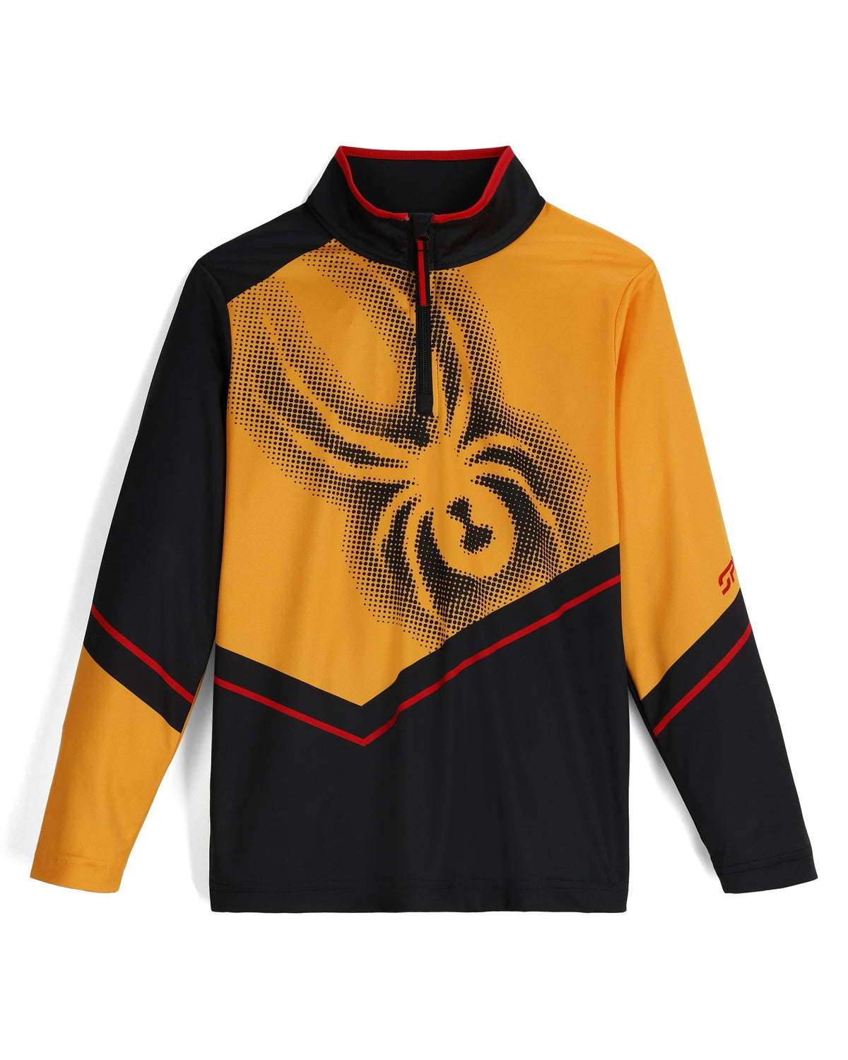 SPYDER Boys' Ryder Half Zip T-Neck
