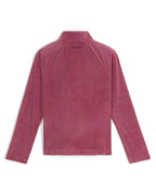 SPYDER Girls' Shimmer Bug Half Zip T-Neck