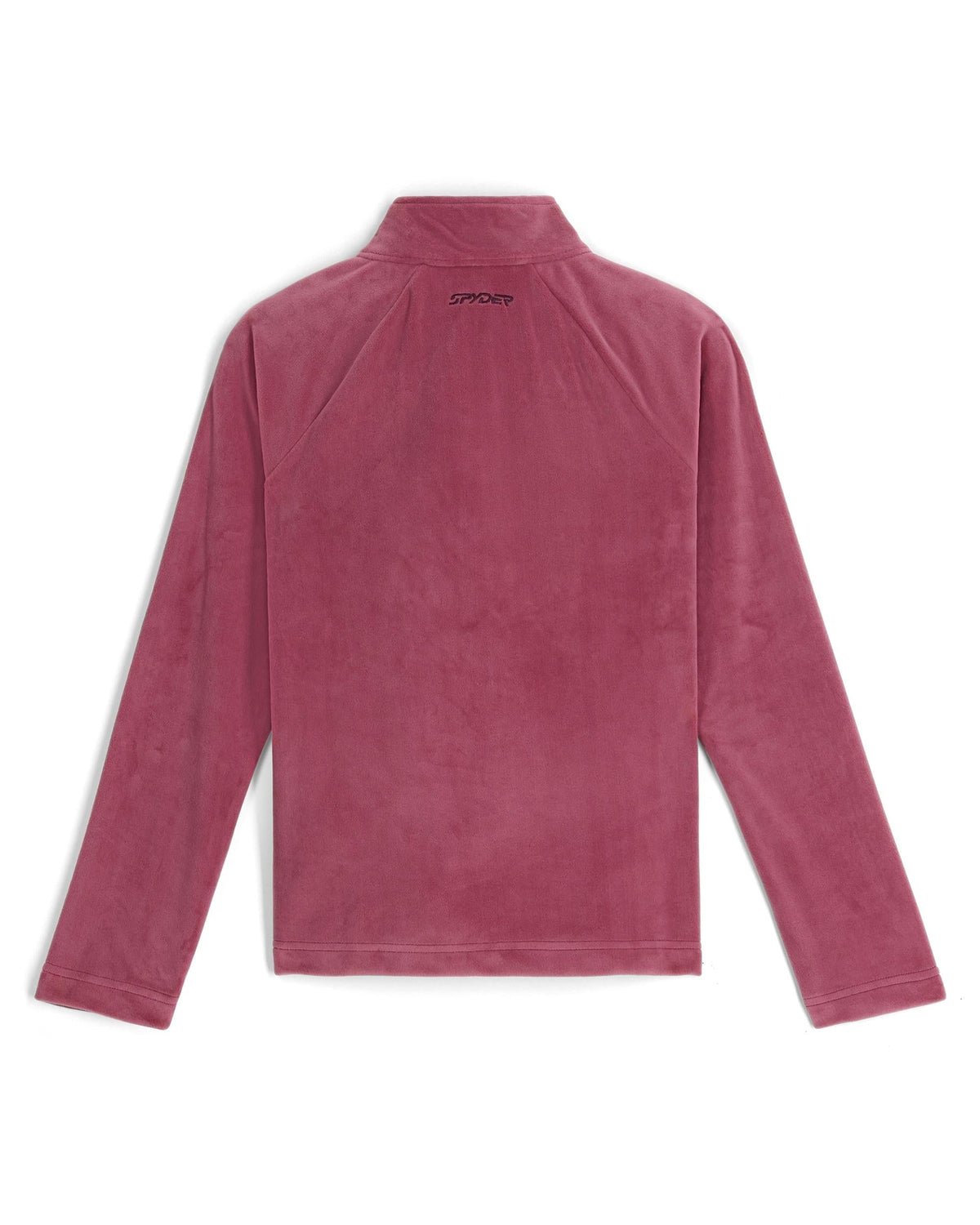 SPYDER Girls' Shimmer Bug Half Zip T-Neck